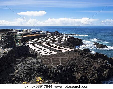 "Salt production, Teneguia salt pans, Southern Cape Punta de Fuencaliente, La Palma, Canary Islands, Spain, Europe" View Large Photo Image Picture - "Salt production, Teneguia salt pans, Southern Cape Punta de Fuencaliente, La Palma, Canary Islands, Spain, Europe". Fotosearch