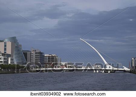 "Samuel Beckett Bridge, Dublin, Leinster, Ireland, Europe" View Large Photo Image Stock Image - "Samuel Beckett Bridge, Dublin, Leinster, Ireland, Europe". Fotosearch