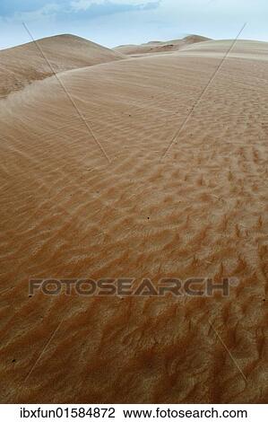 "Sand dune in the wind, Wahiba Sands, Oman, Middle East, Asia" View Large Photo Image Stock Image - "Sand dune in the wind, Wahiba Sands, Oman, Middle East, Asia". Fotosearch