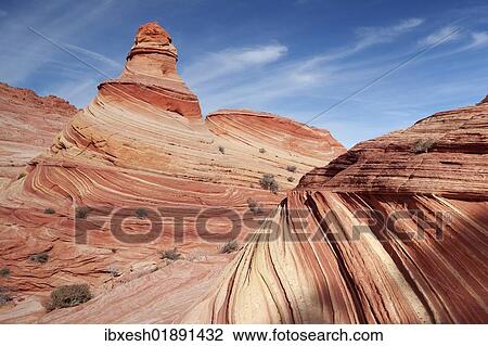 "Sand dunes turned into rock, sandstone formations, Coyote Buttes North, Paria Canyon-Vermilion Cliffs Wilderness, Page, Arizona, USA" View Large Photo Image Stock Image - "Sand dunes turned into rock, sandstone formations, Coyote Buttes North, Paria Canyon-Vermilion Cliffs Wilderness, Page, Arizona, USA". Fotosearch
