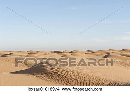 "Sand dunes, yellow sand with ripple marks in a desert, Sahara, Southern Tunisia, Tunisia, Maghreb, North Africa, Africa" View Large Photo Image Picture - "Sand dunes, yellow sand with ripple marks in a desert, Sahara, Southern Tunisia, Tunisia, Maghreb, North Africa, Africa". Fotosearch