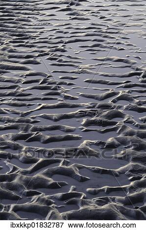 Stock Photo - "Sand formation on the Baltic coast, Ruegen island, Mecklenburg-Western Pomerania, Germany, Europe". Fotosearch