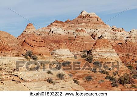 "Sandstone formations, Coyote Buttes North, Vermilion Cliffs Wilderness, Page, Arizona, USA, America" View Large Photo Image Stock Image - "Sandstone formations, Coyote Buttes North, Vermilion Cliffs Wilderness, Page, Arizona, USA, America". Fotosearch