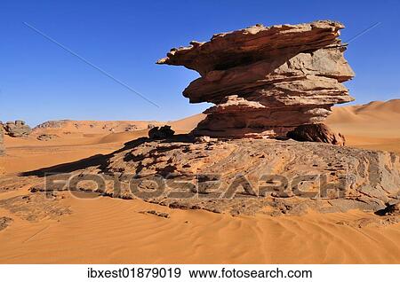 "Sandstone rock formation near Tin Merzouga, Tadrart, Tassili n'Ajjer National Park, Unesco World Heritage Site, Algeria, Sahara, North Africa, Africa" View Large Photo Image Stock Photo - "Sandstone rock formation near Tin Merzouga, Tadrart, Tassili n'Ajjer National Park, Unesco World Heritage Site, Algeria, Sahara, North Africa, Africa". Fotosearch