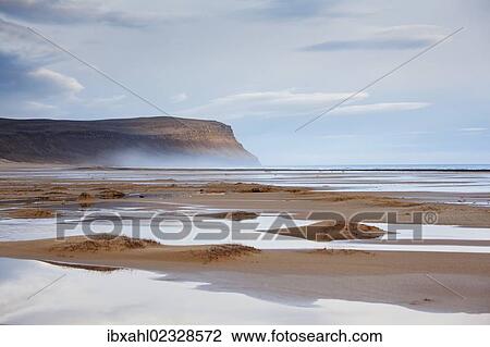 "Sandy beach at Breidavik, West Fjords, Iceland, Europe" View Large Photo Image Stock Image - "Sandy beach at Breidavik, West Fjords, Iceland, Europe". Fotosearch