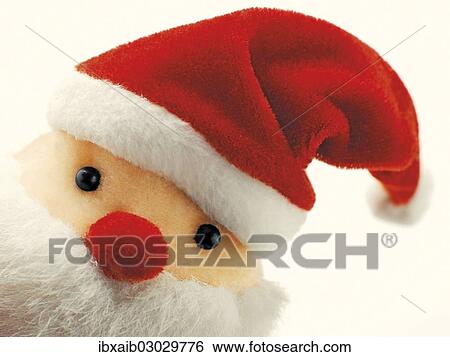Stock Photograph - Santa Claus doll. Fotosearch