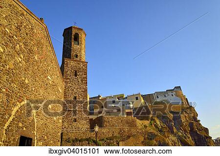 "Sant'Antonio Abate Cathedral in the evening light, Castelsardo, Sassari Province, Sardinia, Italy, Europe" View Large Photo Image Stock Image - "Sant'Antonio Abate Cathedral in the evening light, Castelsardo, Sassari Province, Sardinia, Italy, Europe". Fotosearch