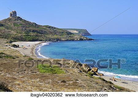 "Saracen tower Torre San Giovanni at Capo San Marco, Sinis peninsula, Sardinia, Italy, Europe" View Large Photo Image Stock Image - "Saracen tower Torre San Giovanni at Capo San Marco, Sinis peninsula, Sardinia, Italy, Europe". Fotosearch