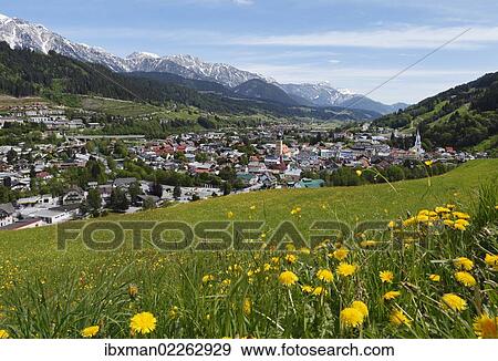 "Schladming, Ennstal valley, Upper Styria, Styria, Austria, Europe" View Large Photo Image Stock Photo - "Schladming, Ennstal valley, Upper Styria, Styria, Austria, Europe". Fotosearch