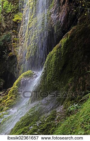 "Schleierfaelle waterfalls, Ammerschlucht gorge, near Saulgrub, Upper Bavaria, Bavaria, Germany, Europe" View Large Photo Image Stock Photo - "Schleierfaelle waterfalls, Ammerschlucht gorge, near Saulgrub, Upper Bavaria, Bavaria, Germany, Europe". Fotosearch