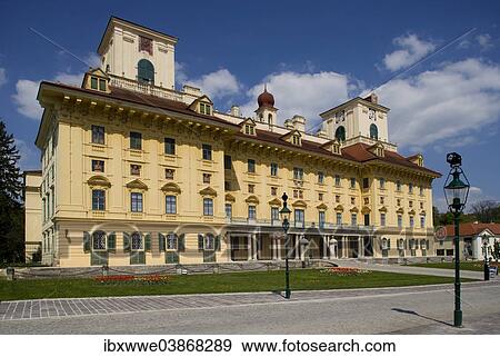 "Schloss Esterhazy Palace, baroque castle, Eisenstadt, Burgenland, Austria, Europe" View Large Photo Image Stock Photo - "Schloss Esterhazy Palace, baroque castle, Eisenstadt, Burgenland, Austria, Europe". Fotosearch