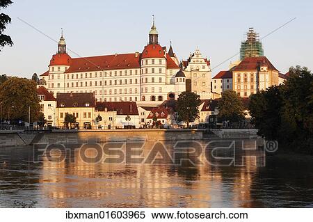 "Schloss Neuburg castle, Neuburg an der Donau, Uppper Bavaria, Bavaria, Germany, Europe" View Large Photo Image Stock Photography - "Schloss Neuburg castle, Neuburg an der Donau, Uppper Bavaria, Bavaria, Germany, Europe". Fotosearch