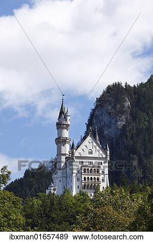"Schloss Neuschwanstein Castle, Ostallgaeu, Allgaeu, Schwaben, Bavaria, Germany, Europe" View Large Photo Image Stock Photo - "Schloss Neuschwanstein Castle, Ostallgaeu, Allgaeu, Schwaben, Bavaria, Germany, Europe". Fotosearch