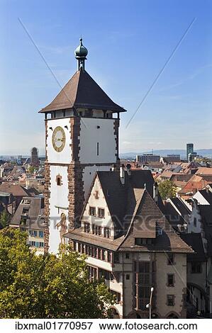 "Schwabentor tower, Freiburg im Breisgau, Baden-Wuerttemberg, Germany, Europe" View Large Photo Image Stock Photo - "Schwabentor tower, Freiburg im Breisgau, Baden-Wuerttemberg, Germany, Europe". Fotosearch