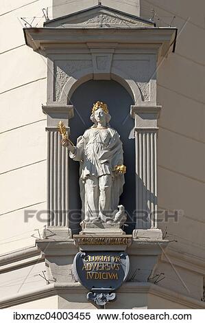 "Sculpture of Misericordia, goddess of Mercy, on the baroque town hall, Luneburg, Lower Saxony, Germany, Europe" View Large Photo Image Stock Photography - "Sculpture of Misericordia, goddess of Mercy, on the baroque town hall, Luneburg, Lower Saxony, Germany, Europe". Fotosearch