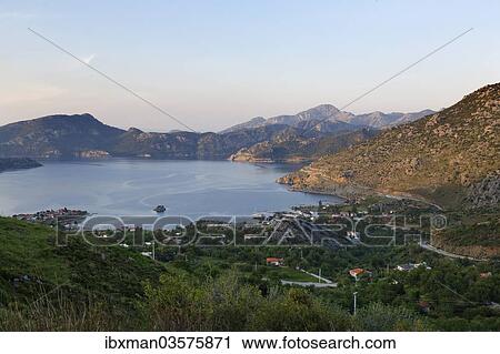 "Selimiye on the Bozburun Peninsula, Bozburun Peninsula, Mugla Province, Aegean region, Turkey, Asia" View Large Photo Image Stock Image - "Selimiye on the Bozburun Peninsula, Bozburun Peninsula, Mugla Province, Aegean region, Turkey, Asia". Fotosearch