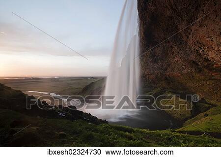 "Seljalandsfoss waterfall, Porsmoerk, southern Iceland, Iceland, Europe" View Large Photo Image Stock Image - "Seljalandsfoss waterfall, Porsmoerk, southern Iceland, Iceland, Europe". Fotosearch