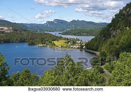 "Selura lake with camping site Egenes Camping Drift, Flekkefjord, Norway, Europe" View Large Photo Image Stock Image - "Selura lake with camping site Egenes Camping Drift, Flekkefjord, Norway, Europe". Fotosearch