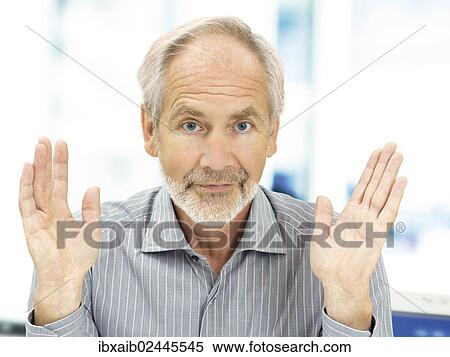 "Senior, expression of helplessness" View Large Photo Image Stock Photography - "Senior, expression of helplessness". Fotosearch