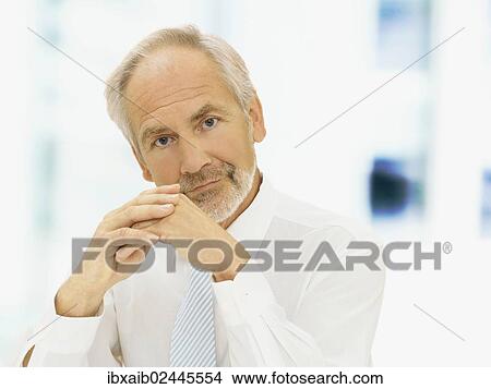 "Senior, thoughtful expression" View Large Photo Image Picture - "Senior, thoughtful expression". Fotosearch