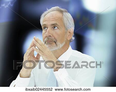 "Senior, thoughtful or worried expression" View Large Photo Image Stock Image - "Senior, thoughtful or worried expression". Fotosearch