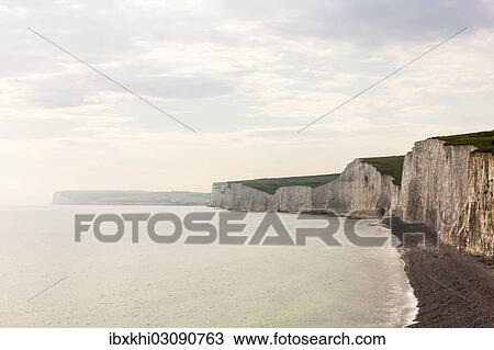 "Seven Sisters chalk cliffs, Seaford, Sussex, England, United Kingdom, Europe" View Large Photo Image Stock Image - "Seven Sisters chalk cliffs, Seaford, Sussex, England, United Kingdom, Europe". Fotosearch