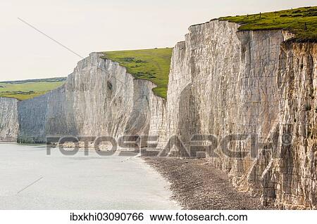 "Seven Sisters chalk cliffs, Seaford, Sussex, England, United Kingdom, Europe" View Large Photo Image Stock Photograph - "Seven Sisters chalk cliffs, Seaford, Sussex, England, United Kingdom, Europe". Fotosearch