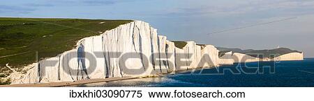 "Seven Sisters chalk cliffs, Seaford, Sussex, England, United Kingdom, Europe" View Large Photo Image Stock Photography - "Seven Sisters chalk cliffs, Seaford, Sussex, England, United Kingdom, Europe". Fotosearch