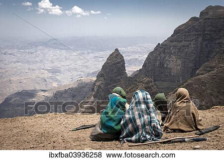 "Shepherds, Simien Mountains, Ras Dashan or Ras Dejen, Ethiopia, Africa" View Large Photo Image Stock Photo - "Shepherds, Simien Mountains, Ras Dashan or Ras Dejen, Ethiopia, Africa". Fotosearch