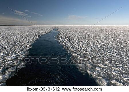 "Shipping channel through ice floes, pack ice, Arctic Ocean, Spitsbergen Island, Svalbard Archipelago, Svalbard and Jan Mayen, Norway, Europe" View Large Photo Image Stock Image - "Shipping channel through ice floes, pack ice, Arctic Ocean, Spitsbergen Island, Svalbard Archipelago, Svalbard and Jan Mayen, Norway, Europe". Fotosearch