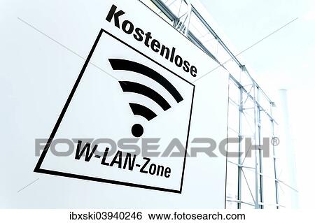 "Sign, free Wi-Fi zone, Germany, Europe" View Large Photo Image Stock Photograph - "Sign, free Wi-Fi zone, Germany, Europe". Fotosearch
