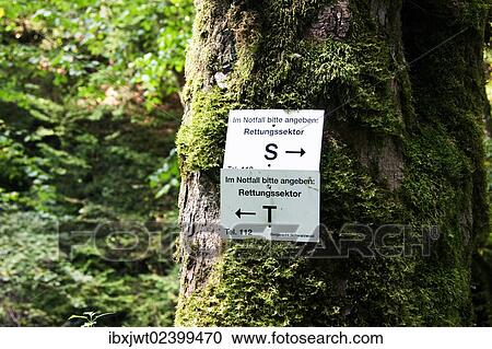 "Sign indicating the rescue section, for orientation in an emergency, Wutachschlucht gorge, Black Forest, Baden-Wuerttemberg, Germany, Europe" View Large Photo Image Stock Image - "Sign indicating the rescue section, for orientation in an emergency, Wutachschlucht gorge, Black Forest, Baden-Wuerttemberg, Germany, Europe". Fotosearch