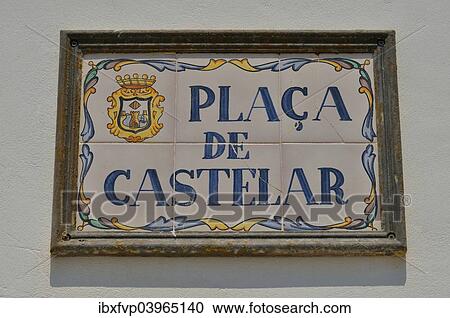 "Sign Placa de Castelar, Benidorm, Costa Blanca, Spain, Europe" View Large Photo Image Stock Image - "Sign Placa de Castelar, Benidorm, Costa Blanca, Spain, Europe". Fotosearch