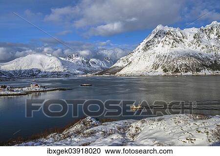 "Sildpollnes Church on a headland, Austnesfjord, Austvagoya, Lofoten, Norway, Europe" View Large Photo Image Stock Image - "Sildpollnes Church on a headland, Austnesfjord, Austvagoya, Lofoten, Norway, Europe". Fotosearch