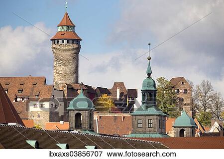 "Sinwellturm Tower, part of the Nuremberg Imperial Castle, Nuremberg, Middle Franconia, Franconia, Germany, Europe" View Large Photo Image Stock Photo - "Sinwellturm Tower, part of the Nuremberg Imperial Castle, Nuremberg, Middle Franconia, Franconia, Germany, Europe". Fotosearch