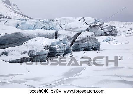 "Skaftafellsjokull glacier, Skaftafell National Park, Eastern Region, Iceland, Europe" View Large Photo Image Picture - "Skaftafellsjokull glacier, Skaftafell National Park, Eastern Region, Iceland, Europe". Fotosearch