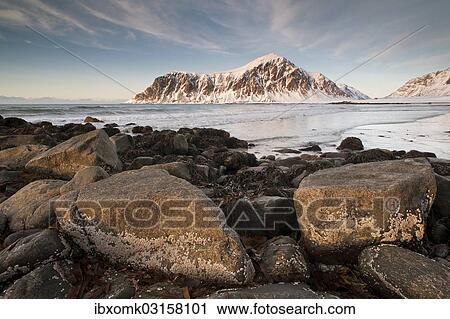 "Skagsanden, a beach near Flakstad, Flakstadoy, Lofoten, Nordland, Norway, Europe" View Large Photo Image Stock Image - "Skagsanden, a beach near Flakstad, Flakstadoy, Lofoten, Nordland, Norway, Europe". Fotosearch