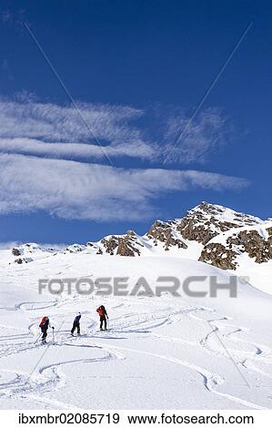 "Ski hiker during the ascent of Staudenberg Joechl ridge in Ridnaun above Schneeberg, Sterzing, Staudenberg Joechl at back, South Tyrol, Italy, Europe" View Large Photo Image Stock Photo - "Ski hiker during the ascent of Staudenberg Joechl ridge in Ridnaun above Schneeberg, Sterzing, Staudenberg Joechl at back, South Tyrol, Italy, Europe". Fotosearch