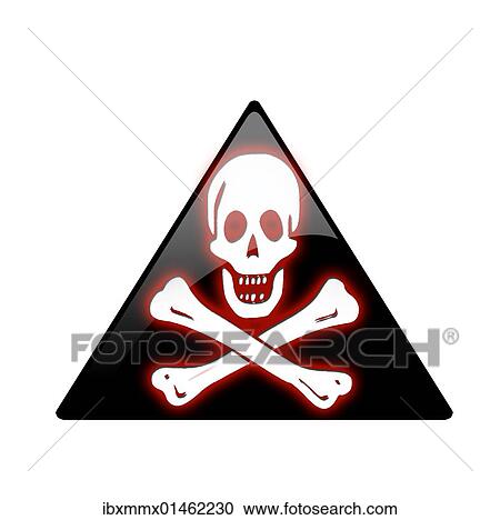 Stock Image - Skull and crossbones. Fotosearch