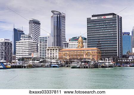 "Skyline and historic harbour buildings, Auckland, Auckland Region, New Zealand, Oceania" View Large Photo Image Stock Image - "Skyline and historic harbour buildings, Auckland, Auckland Region, New Zealand, Oceania". Fotosearch