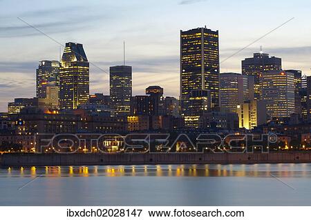 "Skyline as seen from Parc de la Cite-du-Havre, Montreal, Quebec, Canada, North America" View Large Photo Image Stock Photo - "Skyline as seen from Parc de la Cite-du-Havre, Montreal, Quebec, Canada, North America". Fotosearch