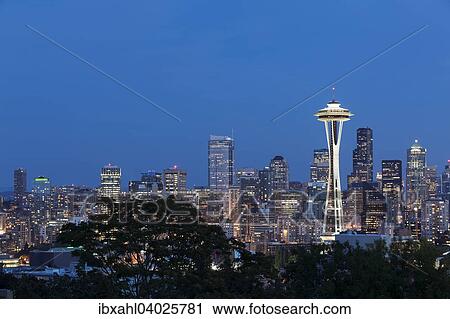 "Skyline of Downtown Seattle with the Space Needle, Seattle, Washington, United States, North America" View Large Photo Image Stock Image - "Skyline of Downtown Seattle with the Space Needle, Seattle, Washington, United States, North America". Fotosearch