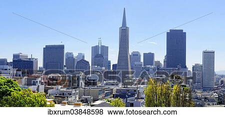 "Skyline of San Francisco, California, USA" View Large Photo Image Stock Photo - "Skyline of San Francisco, California, USA". Fotosearch