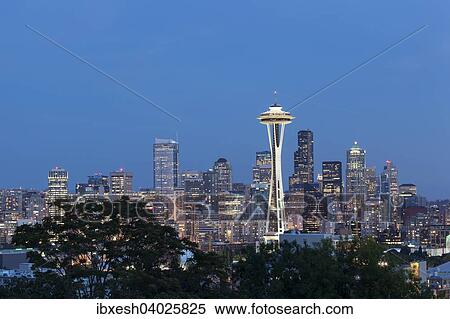 "Skyline of with Space Needle, behind Mt. Rainier, Downtown, Seattle, Washington, United States, North America" View Large Photo Image Stock Photography - "Skyline of with Space Needle, behind Mt. Rainier, Downtown, Seattle, Washington, United States, North America". Fotosearch