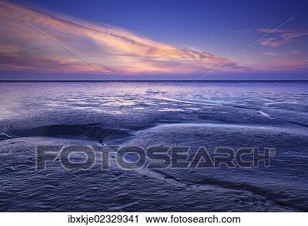 "Small tidal inlet in the Wadden Sea, North Sea, Lower Saxony, Germany, Europe" View Large Photo Image Stock Image - "Small tidal inlet in the Wadden Sea, North Sea, Lower Saxony, Germany, Europe". Fotosearch
