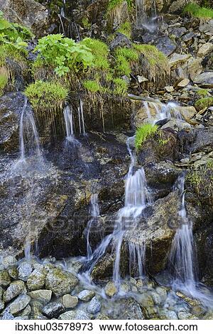 "Small watercourses at Gelmerstausee reservoir, Guttannen, Canton of Bern, Switzerland, Europe" View Large Photo Image Stock Image - "Small watercourses at Gelmerstausee reservoir, Guttannen, Canton of Bern, Switzerland, Europe". Fotosearch