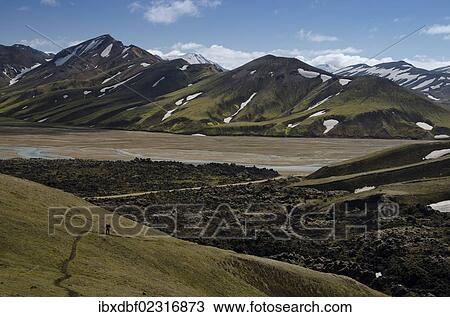 "Snow-capped rhyolite mountains, Namshraun lava field, Joekulgilskvisl river, Landmannalaugar, Fjallabak Nature Reserve, Highlands, Iceland, Europe" View Large Photo Image Stock Image - "Snow-capped rhyolite mountains, Namshraun lava field, Joekulgilskvisl river, Landmannalaugar, Fjallabak Nature Reserve, Highlands, Iceland, Europe". Fotosearch