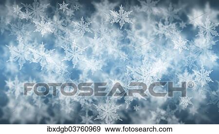 "Snowflakes, illustration" View Large Photo Image Stock Photo - "Snowflakes, illustration". Fotosearch