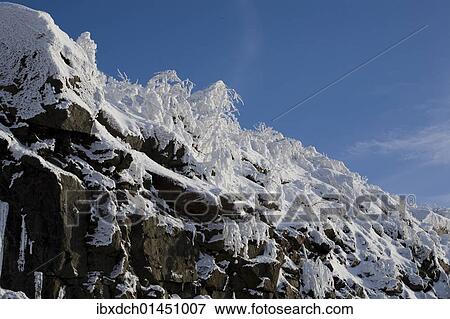 "Snowy rocks, winter, Canada, North America" View Large Photo Image Stock Photo - "Snowy rocks, winter, Canada, North America". Fotosearch