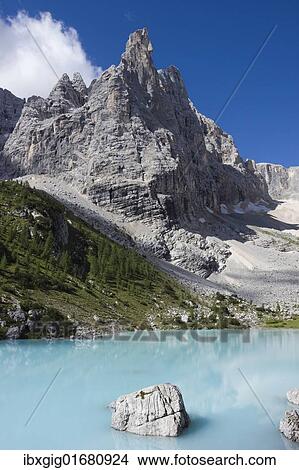 "Sorapiss Lake and Mount Dito di Dio, 2603 m, Sorapiss Group, Dolomites, Veneto, Alps, Italy, Europe" View Large Photo Image Picture - "Sorapiss Lake and Mount Dito di Dio, 2603 m, Sorapiss Group, Dolomites, Veneto, Alps, Italy, Europe". Fotosearch